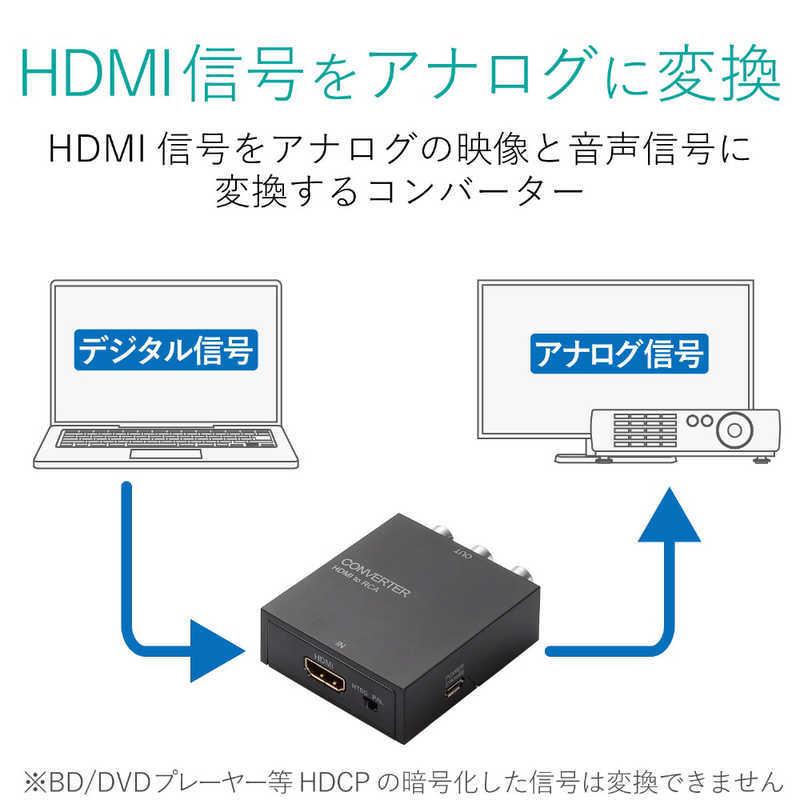 エレコム　ELECOM　ダウンスキャンコンバーター/HDMI‐RCA/HDMI1.4　AD-HDCV02｜y-kojima｜02