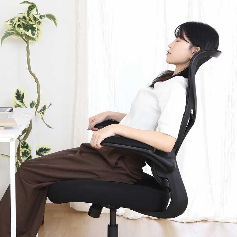 不二貿易 ハイバックメッシュチェア ［W650xD660xH1070〜1150mm