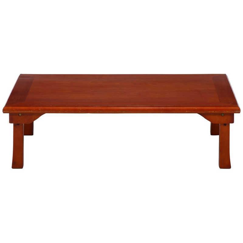 不二貿易 折脚和風座卓 TLM-12075OAK オーク 72929 : コジマYahoo!店