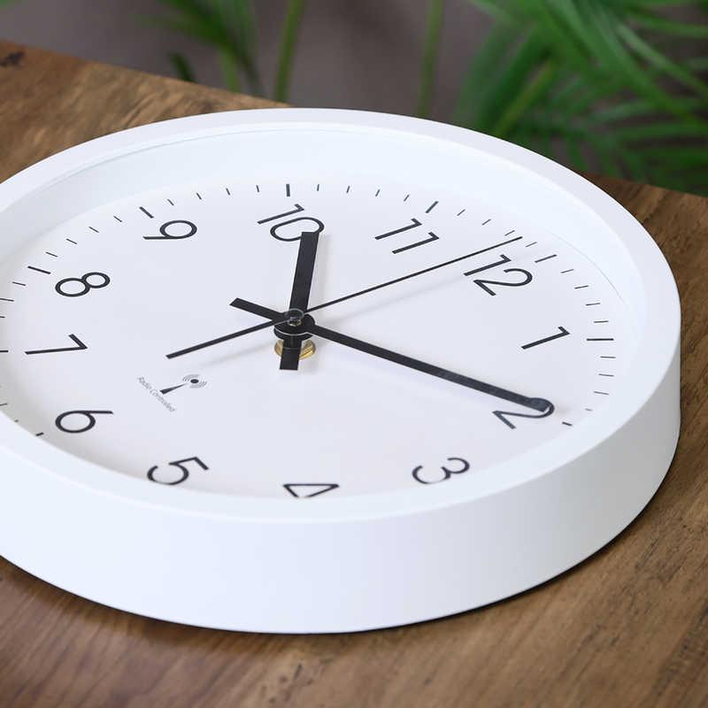 不二貿易（Fuji Boeki） 電波掛時計 シンプル 25cm ［電波自動受信機能