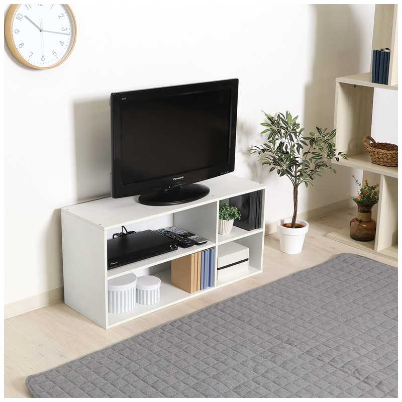 もんろページ C/D:96599] TVラック 89 WH ｜ ORDERING SHOP - オーダリング