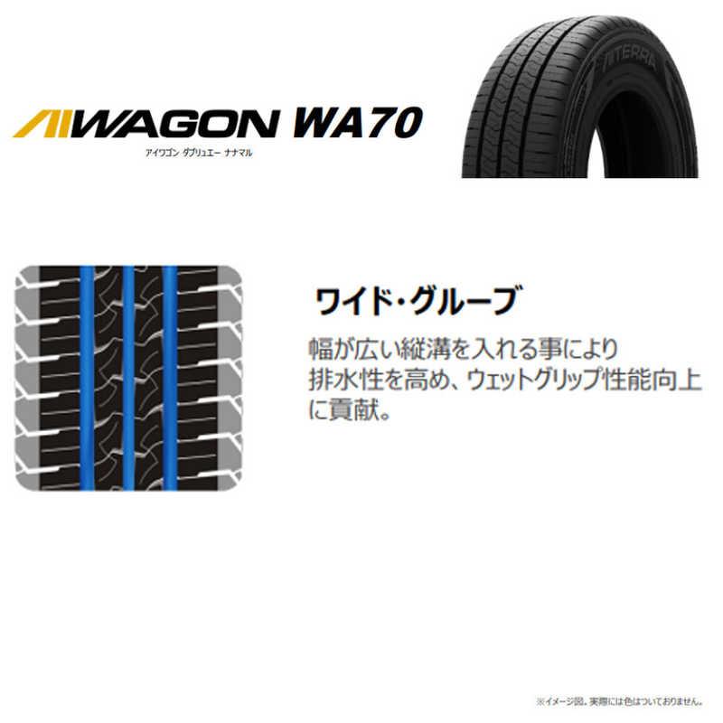 アイシン AISIN タイヤ 新品 AIWAGON (アイワゴン) WA70 AITERRA