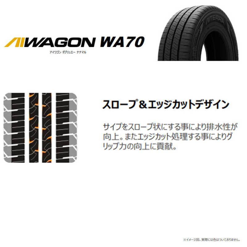 アイシン AISIN タイヤ 新品 AIWAGON (アイワゴン) WA70 AITERRA