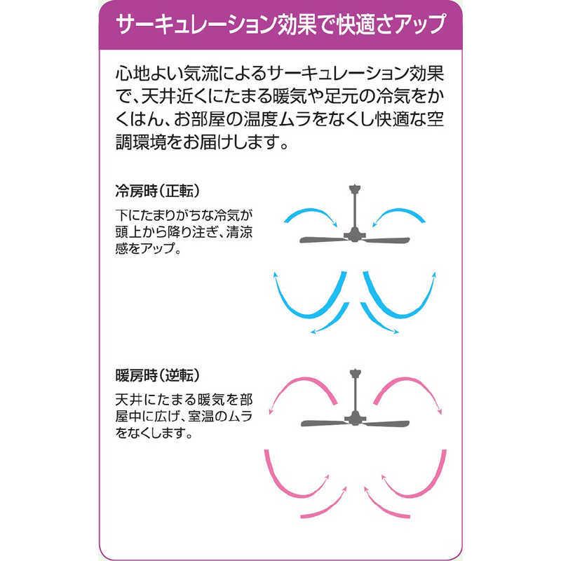 大光電機 DCモーターシーリングファン ASL-616 [10畳 /昼白色