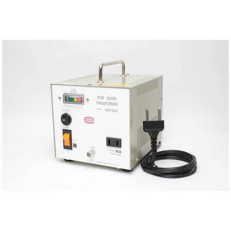 日章工業 変圧器(ダウントランス)(600W) SDX-600 : コジマYahoo