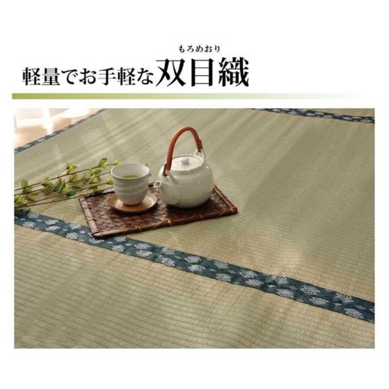 イケヒコ ラグ い草 双目織 「ほほえみ」(382×382cm/ナチュラル