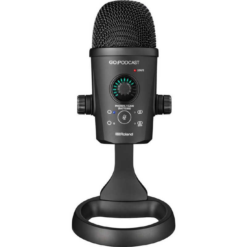 Roland スマホ対応USB マイクロフォン GOPODCAST 美品 ローランド（Roland） スマホ対応USB マイクロフォン GOPODCAST