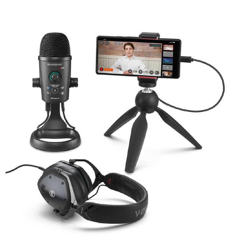 Roland スマホ対応USB マイクロフォン GOPODCAST 美品 ローランド（Roland） スマホ対応USB マイクロフォン GOPODCAST