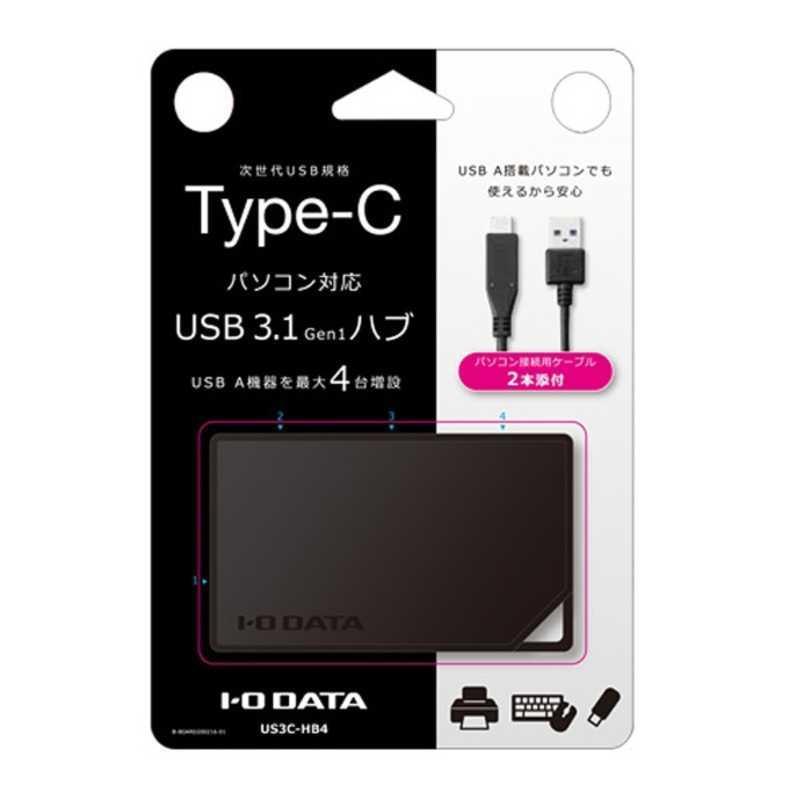 IOデータ　USB3.1ハブ「4ポート・バスパワー・Mac/Win」 Type-C/Type-A対応　US3C-HB4｜y-kojima｜02