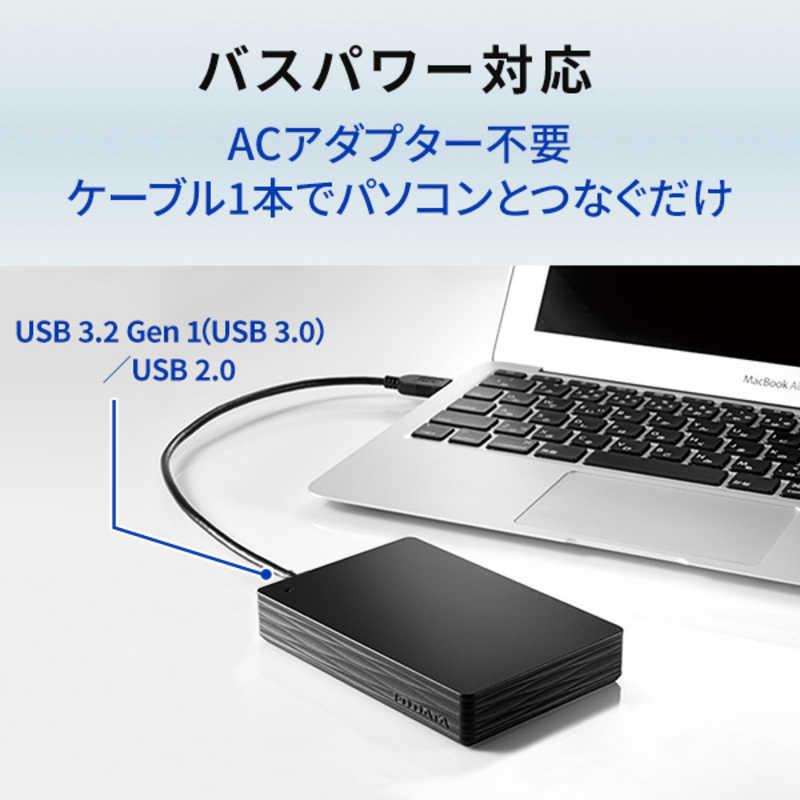 IOデータ　外付けHDD ブラック [ポータブル型 /4TB]　HDPH-UT4DKR｜y-kojima｜06