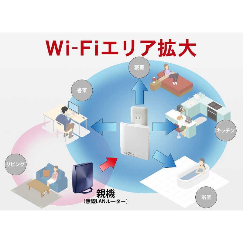 IOデータ　コンセント直挿型  メッシュ子機   wifi中継機 867Mbps  ac n a g b 　WN-DX1300EXP｜y-kojima｜02