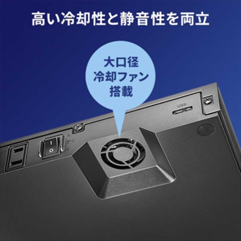 IOデータ テレビ録画用 外付けHDD(電源ユニット内蔵 冷却ファン搭載