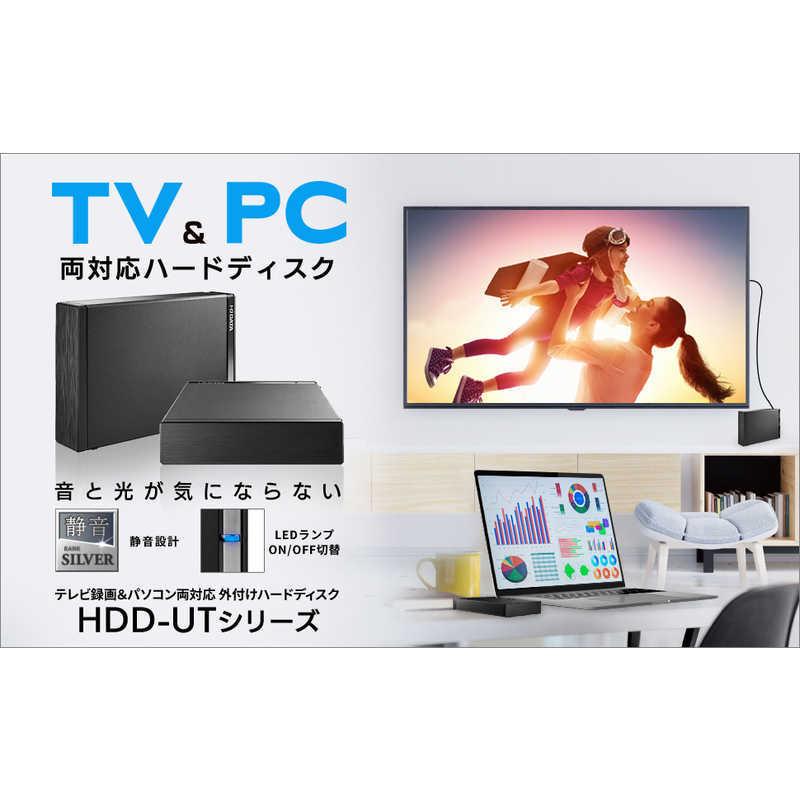 大人気! IODATA HDD-UT6K ブラック テレビ録画パソコン両対応 外付け