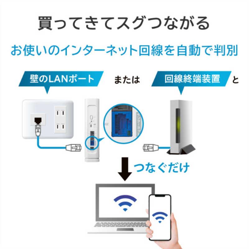 IOデータ 2.5Gbps対応Wi-Fi 7デュアルバンドルーター ［Wi-Fi 7(be