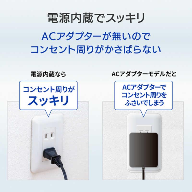 IOデータ　外付けHDD USB-A接続 「BizDAS」LAN DISK H/X/A専用(Chrome/Windows11対応) ブラック [8TB /据え置き型]　HDJA-UTN8/LDBの画像