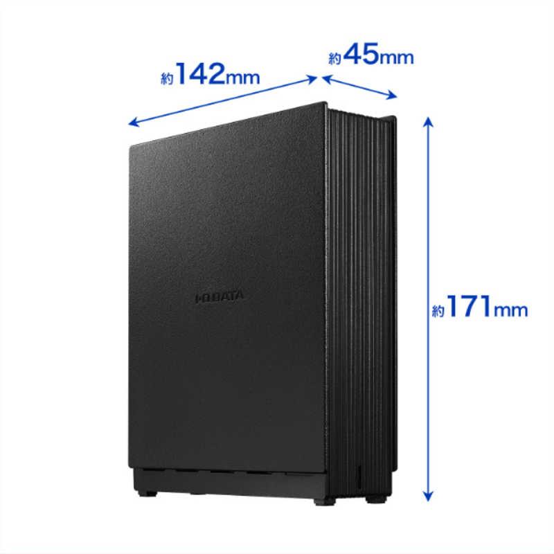IOデータ 1ドライブ ネットワークHDD 4TB ［据え置き型］ ブラック HDL1-LA04の画像