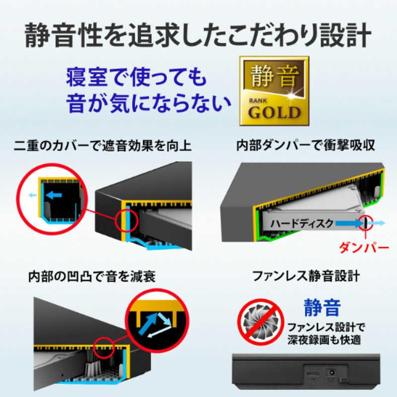 新品未使用品◆I-O DATA 録画用ハードディスク 6TB 4K対応 IOデータ 24時間連続録画/4K対応録画用外付けHDD ［6TB /据え置き型