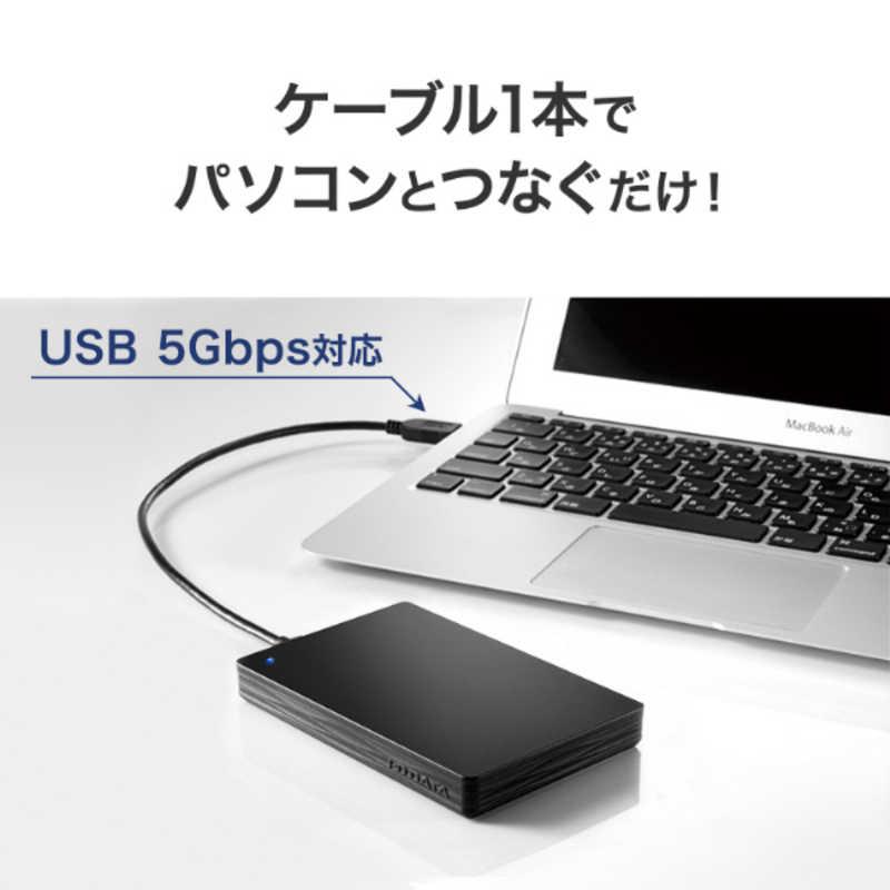 IOデータ USB 5Gbps対応ポータブルハードディスク ［1TB / ポータブル