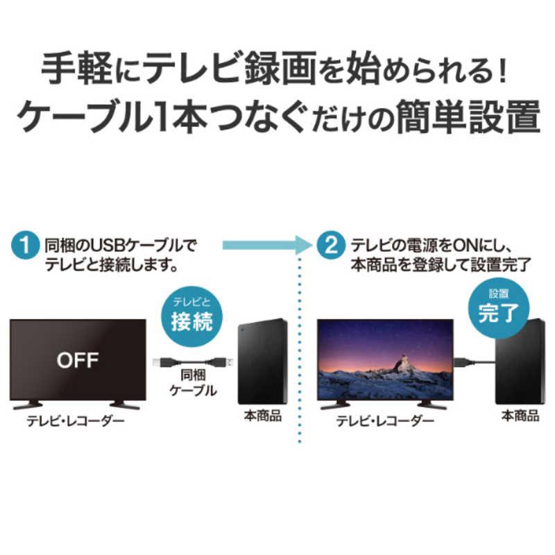 IOデータ USB 5Gbps対応ポータブルハードディスク ［2TB / ポータブル