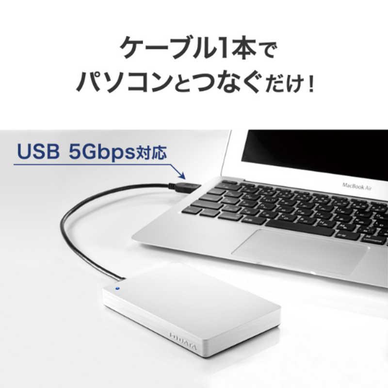 IOデータ USB 5Gbps対応ポータブルハードディスク ［1TB / ポータブル