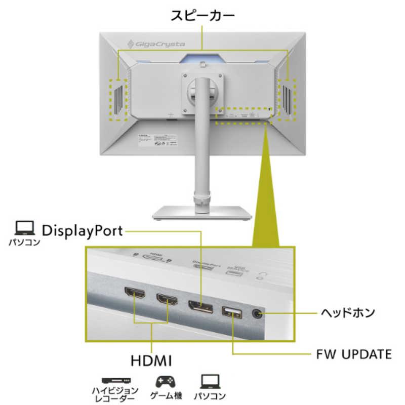 【極美品】I-O DATA GigaCrystal 1ms165Hz 27インチ Amazonセール】アイ・オー・データのゲーミングモニター「GigaCrysta