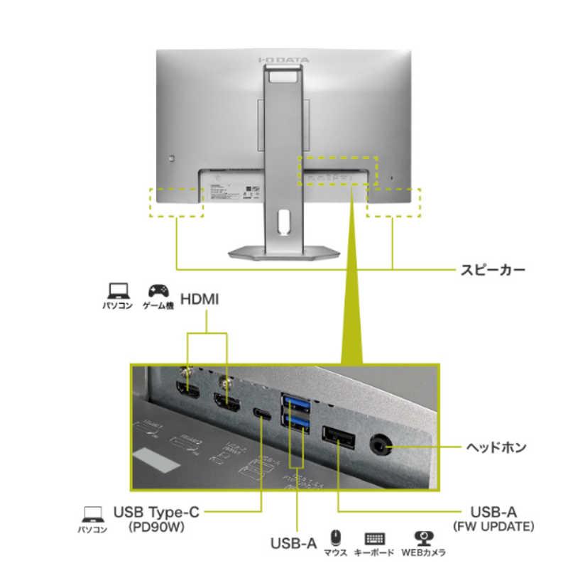 IOデータ 90W給電USB Type-C搭載 液晶ディスプレイ ［27型 / 4K(3840
