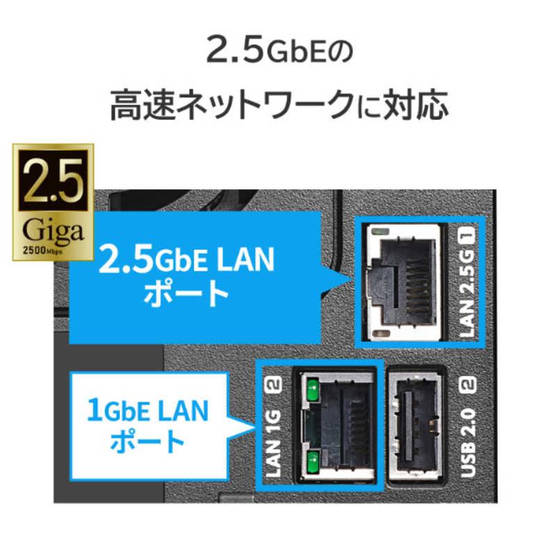 IOデータ 法人向け2ドライブNAS(ネットワークHDD)3年保証 8TB ブラック