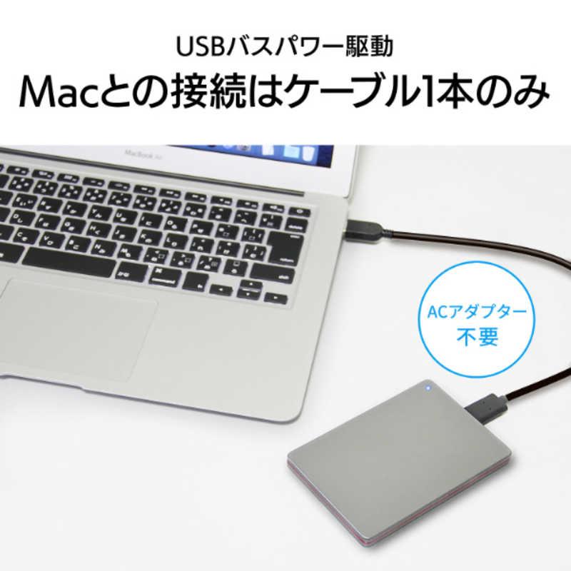 IOデータ USB 5GbpsUSB-C＆A対応 ポータブルHDD 2TB ［ポータブル型