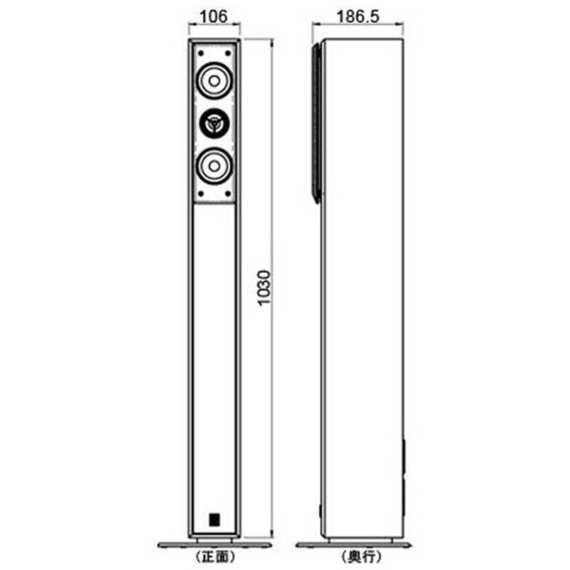 YAMAHA ヤマハ YAMAHA トールボーイスピーカー NS-F210 MB YAMAHA ヤマハ YAMAHA トールボーイスピーカー NS-F210 MB