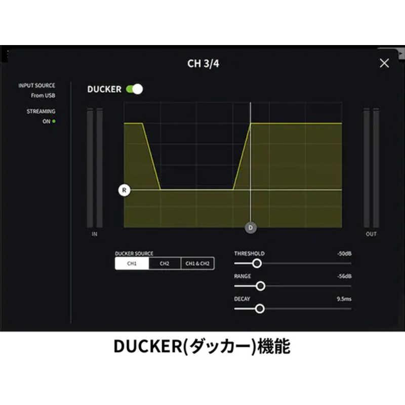 ヤマハ YAMAHA ライブストリーミングミキサー 白いこと AG08W