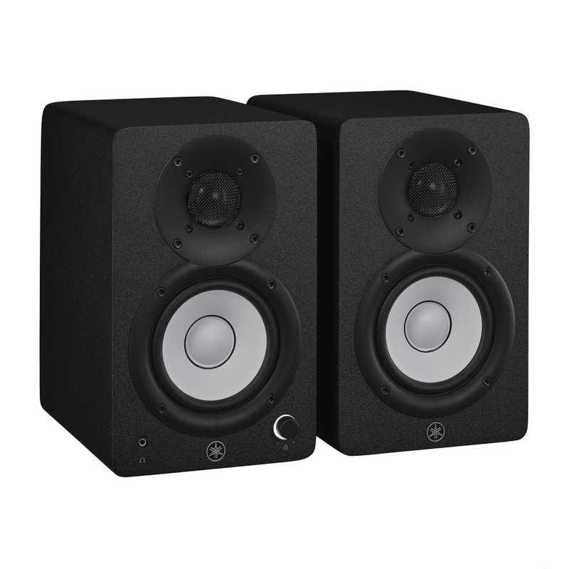 YAMAHA HS4 パワードスタジオモニタースピーカー スタンド 吸音材セット ヤマハ YAMAHA パワードスタジオモニター ブラック 2台（ペア） HS4