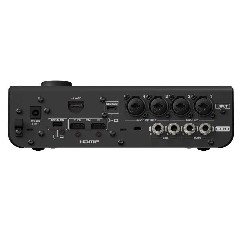 ヤマハ　YAMAHA　USBオーディオインターフェイス URX44V B　URX44VB_4