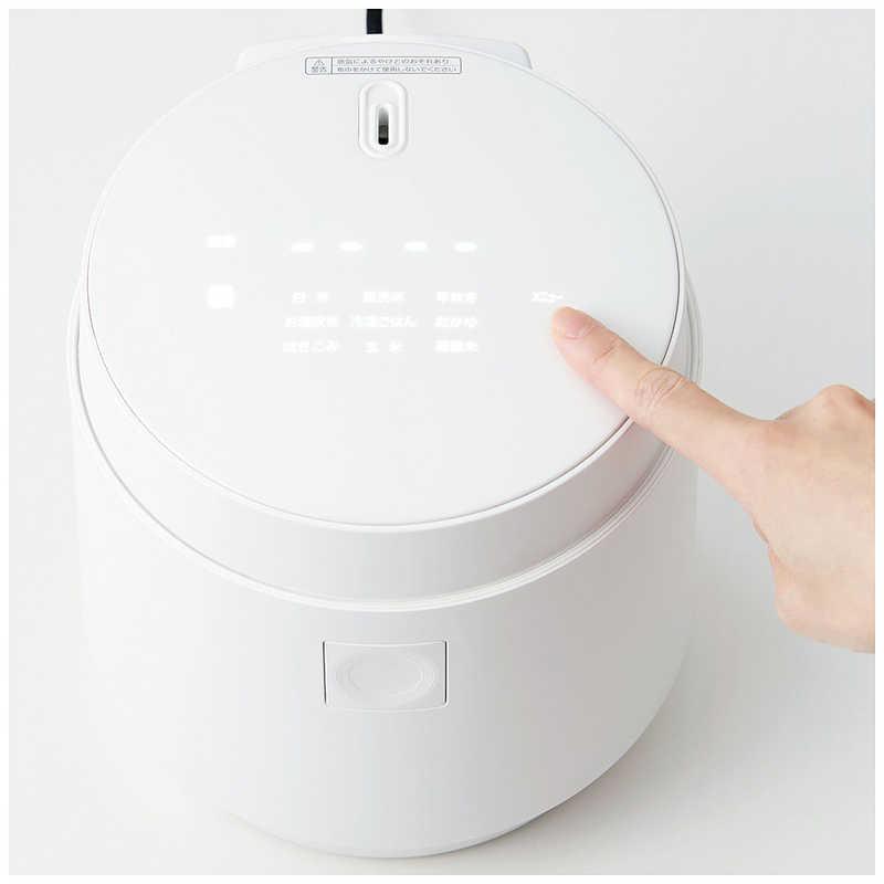 ORIGINALBASIC 炊飯器 3合 マイコン ホワイト OB-M31-W : コジマYahoo