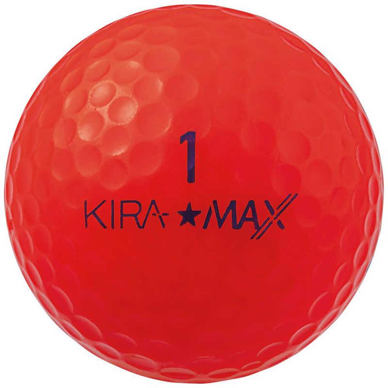 キャスコ ゴルフボール KIRA MAX (キラマックス) ［4球(1スリーブ