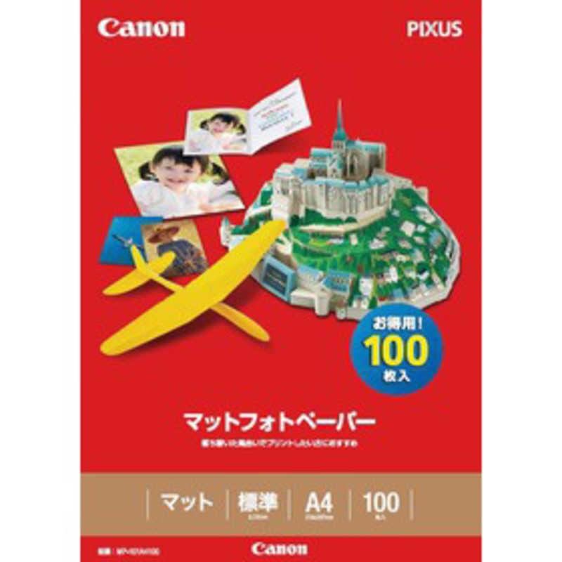 キヤノン Canon マットフォトペーパー ａ４ 0円 １００枚 Mp 101a 円高還元