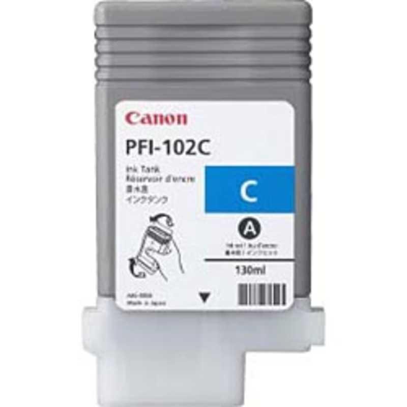 キヤノン（Canon） インクタンク(シアン) PFI-102C : コジマYahoo!店