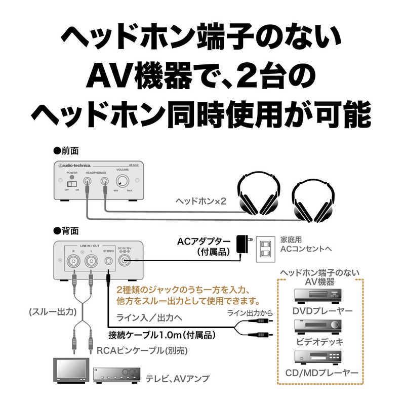 オーディオテクニカ（audio-technica） ヘッドホンアンプ AT-HA2