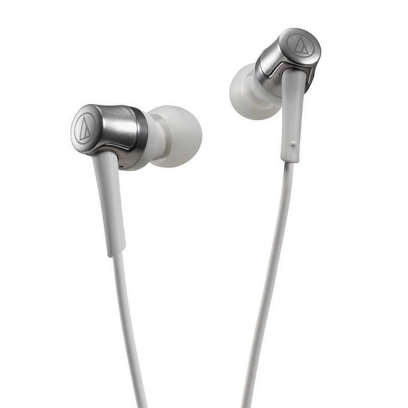 オーディオテクニカ（audio-technica） イヤホン カナル型 ホワイト