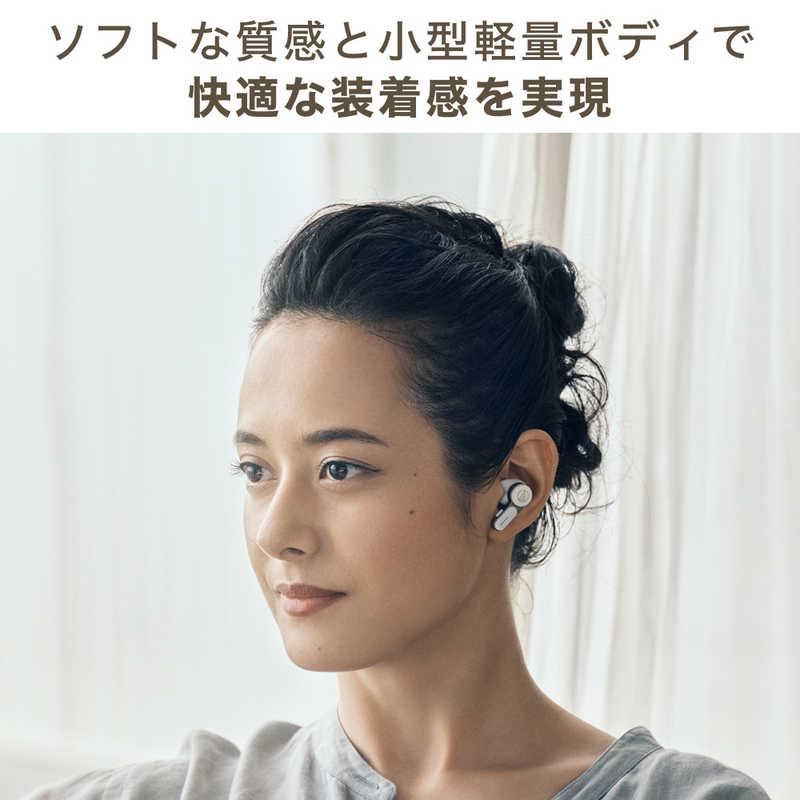 オーディオテクニカ　完全ワイヤレスイヤホン [ ワイヤレス ( 左右分離 ) / Bluetooth / ノイズキャンセリング 対応 ] 　ATH-TWX7 GY