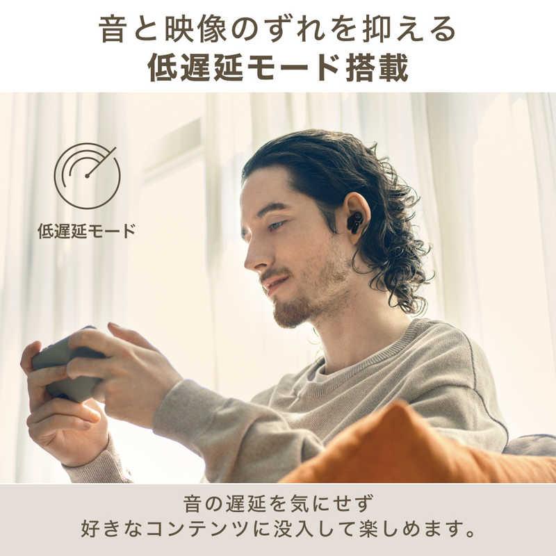 オーディオテクニカ　完全ワイヤレスイヤホン [ ワイヤレス ( 左右分離 ) / Bluetooth / ノイズキャンセリング 対応 ] 　ATH-TWX7 GY