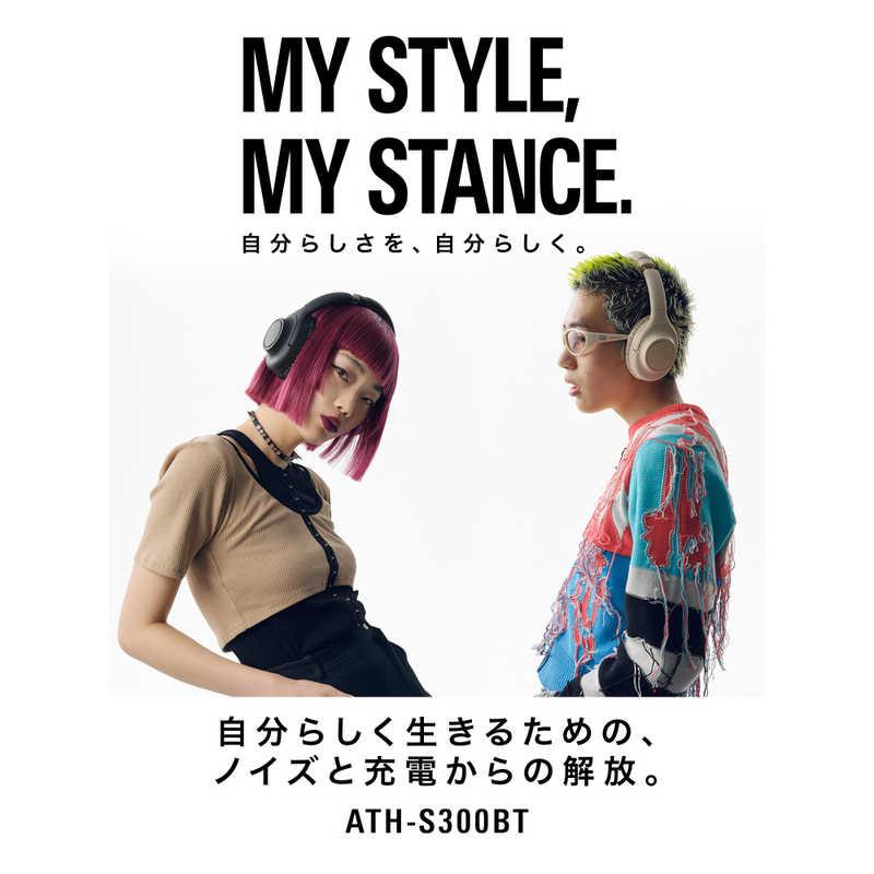 オーディオテクニカ（audio-technica） ワイヤレスヘッドホン ベージュ