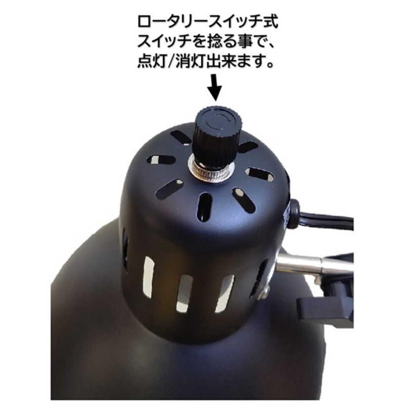 東京メタル　フロアースタンド アームライト式 ブラック (電球別売品 E26/60W迄使用可能)　YO-16_1