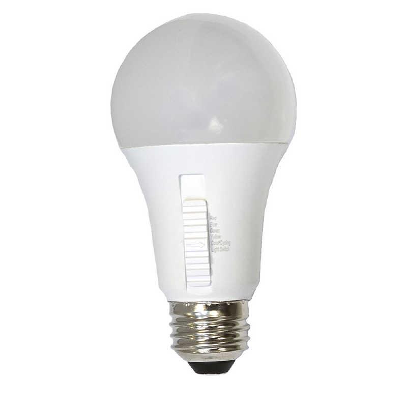 【未使用23点】東京メタル工業 LED電球 まとめ売りE26 昼白色 東京メタル カラーLED電球 (色切替スイッチ付) ［E26 / 一般電球形 1個