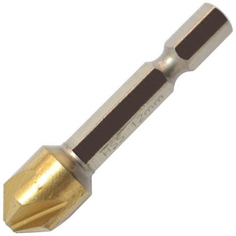 ビッグマン ＃063914 面取りカッター 5枚刃鉄工12mm DA65