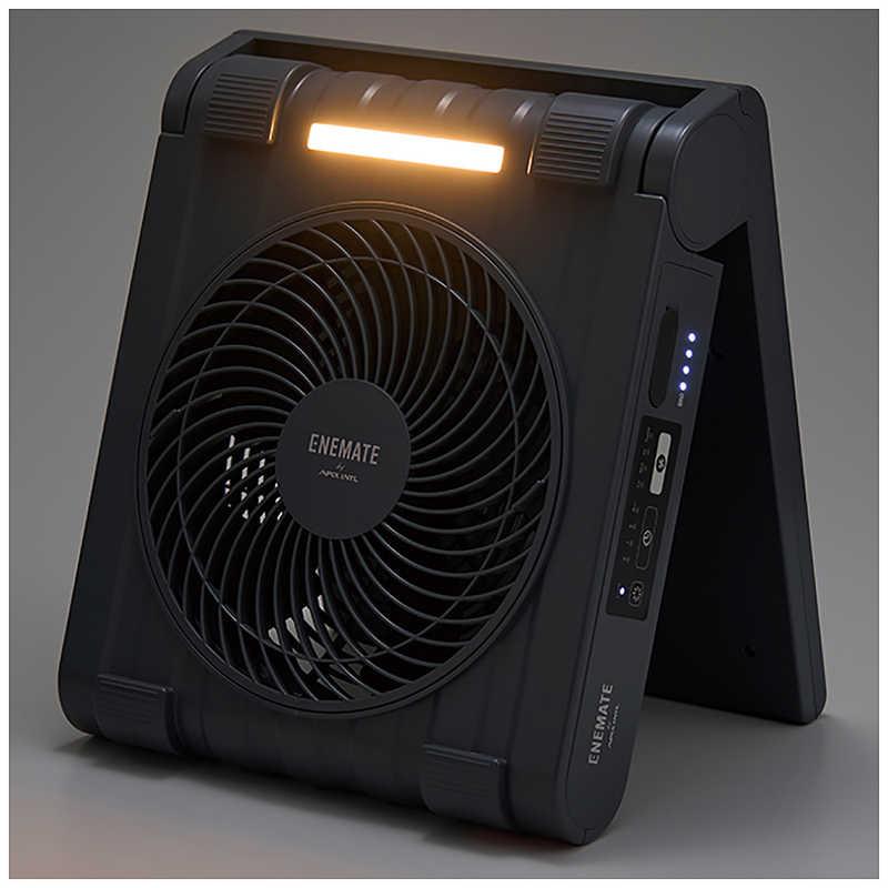 アピックス 扇風機 DCモーター搭載 (省エネタイプ) ソーラーパワー