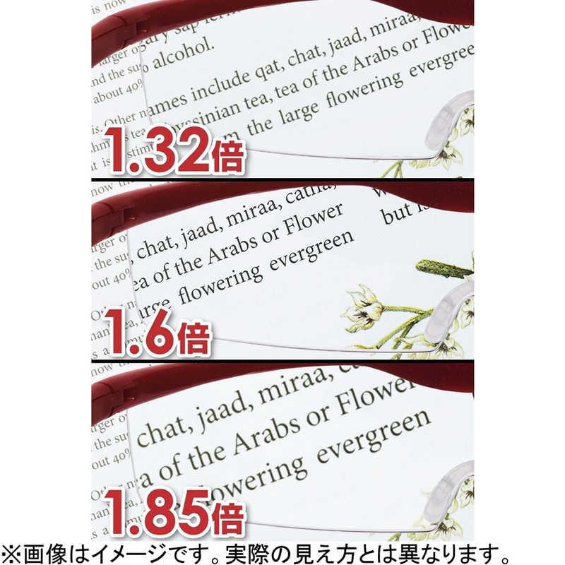 ♦️R125新品ハズキ　コンパクト　ルビー1.85♦️10137円→6400円 Hazuki（ハズキルーペ） Hazuki Company Hazuki コンパクト(ルビー