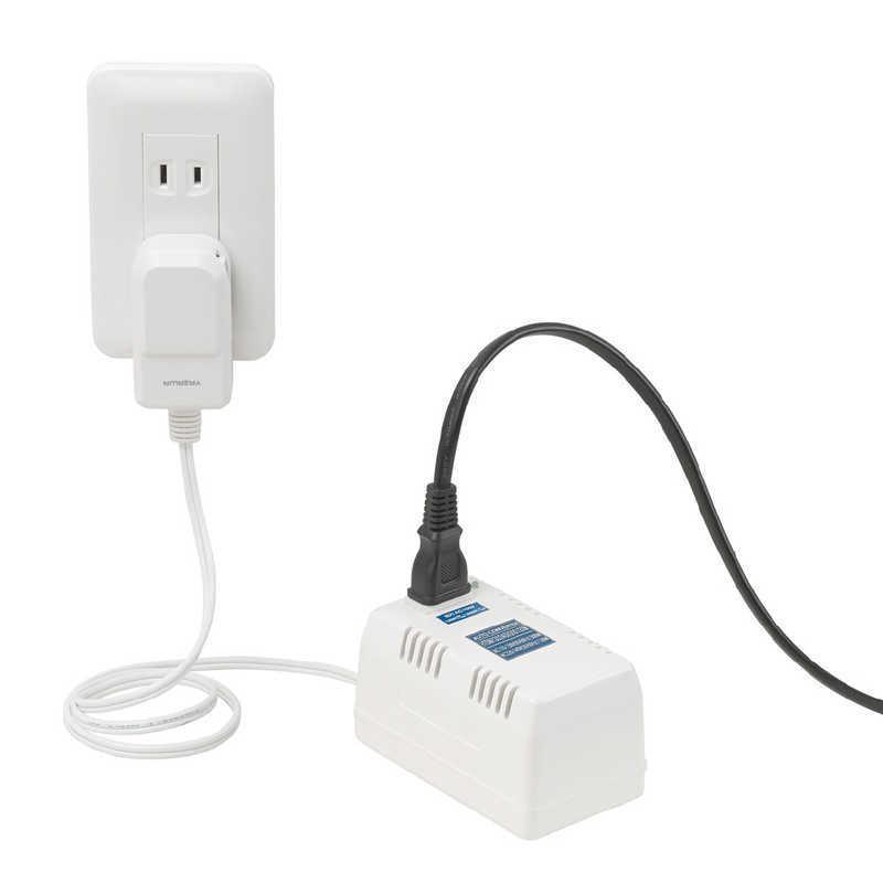 ヤザワ 海外旅行用マルチプラグ変圧器１３０Ｖ２４０Ｖ３００１２０Ｗ HTCM300MHTCM300Mの画像