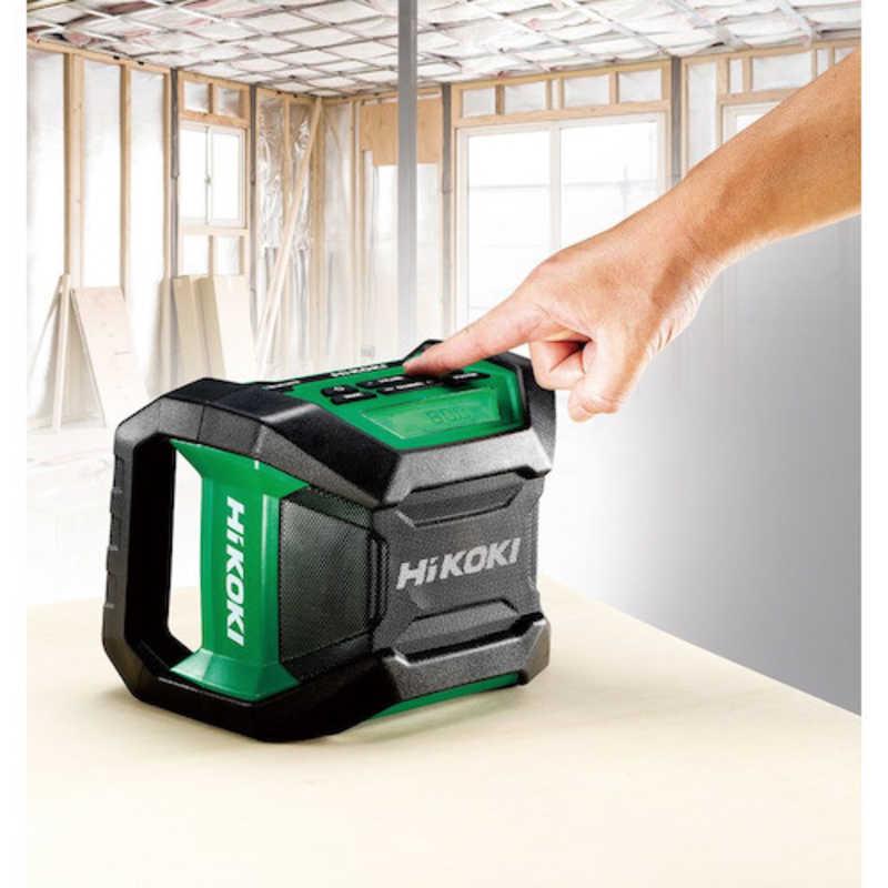 HiKOKI コードレスラジオ Bluetooth機能付 本体のみ UR18DA