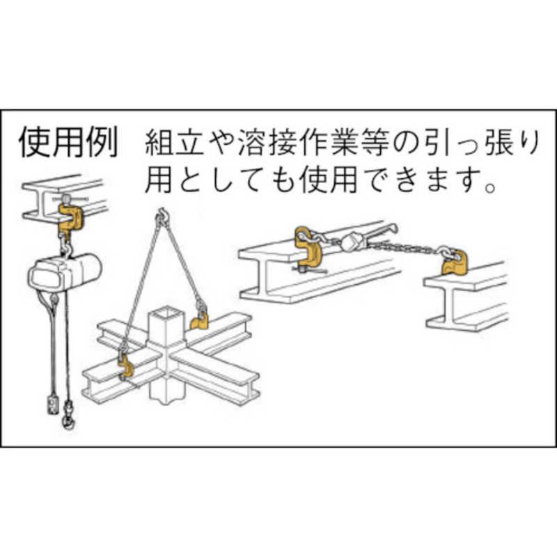 スーパーツール　スーパー スクリューカムクランプJ型(ツイストカム式)　SJC1S_2