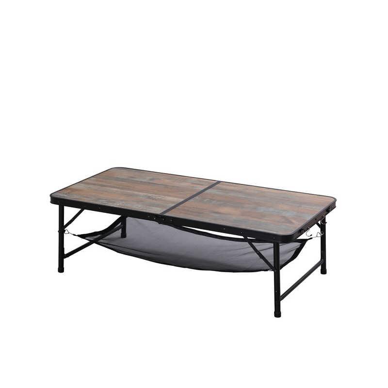 アイリスオーヤマ　IRIS OHYAMA　キャンプ用品 フォールディングテーブル ブラウン　FOT1200 の商品画像